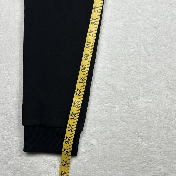 Burberry London England Jet Black Jogger Sweatpants Drawstring Lounge Pants - Picture 7 of 7